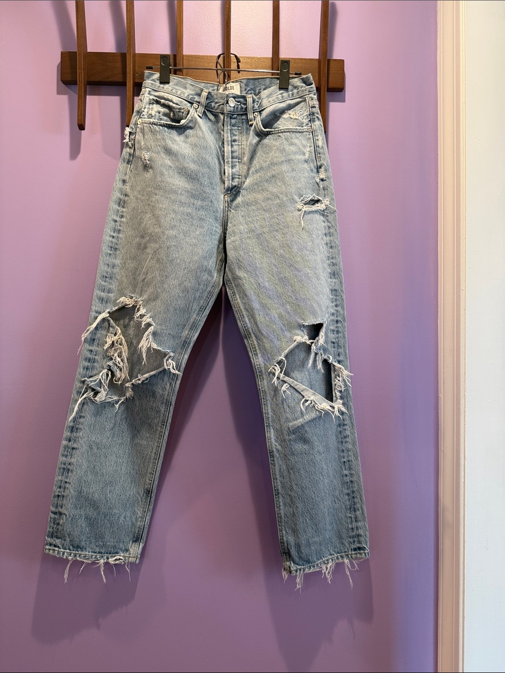 AGOLDE 90s jean mid rise loose fit size 26